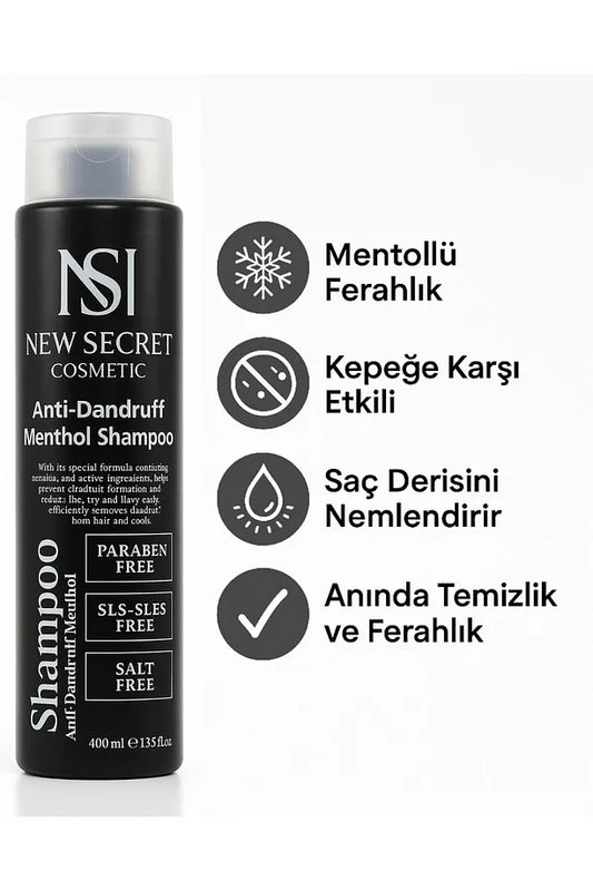 🧴 Anti-Dandruff Menthol Şampuan